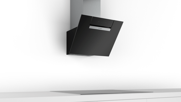 60cm Angled Glass Chimney Hood | DWK67EM60B