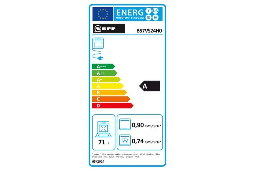 Built-in Single Oven Slide&Hide with CircoTherm | B57VS24H0B