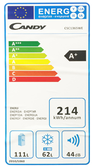 Fridge Freezer 136cm (H) | CSC1365WE