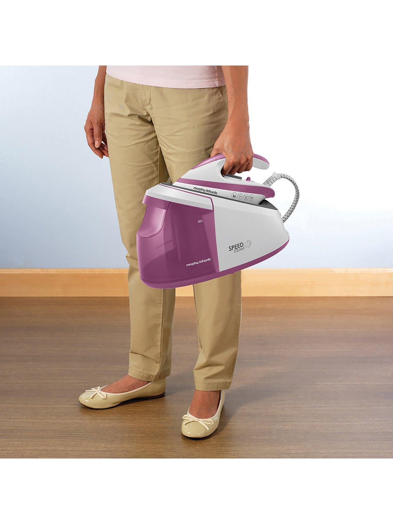 Speed Steam Generator Iron | White/Pink | 333201