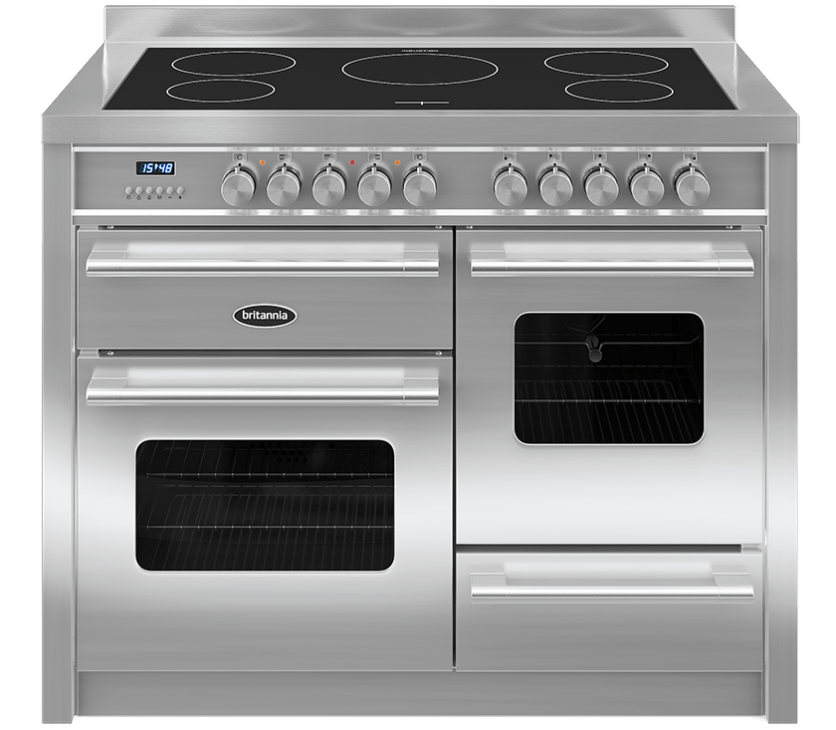 110cm Range Cooker, DELPHI, 5 Zones | Stainless Steel | RC-11XGI-DE-SS