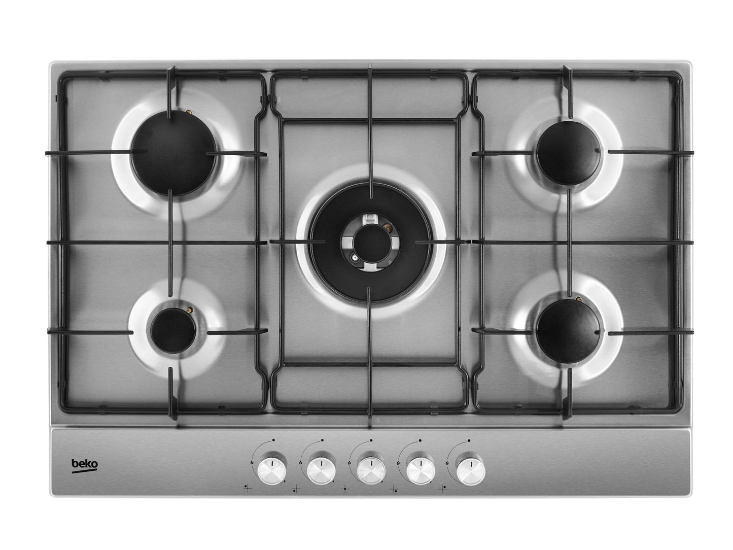 75cm Built-In Gas Hob in S/Steel | HIAW75224SX | More Sizes Available