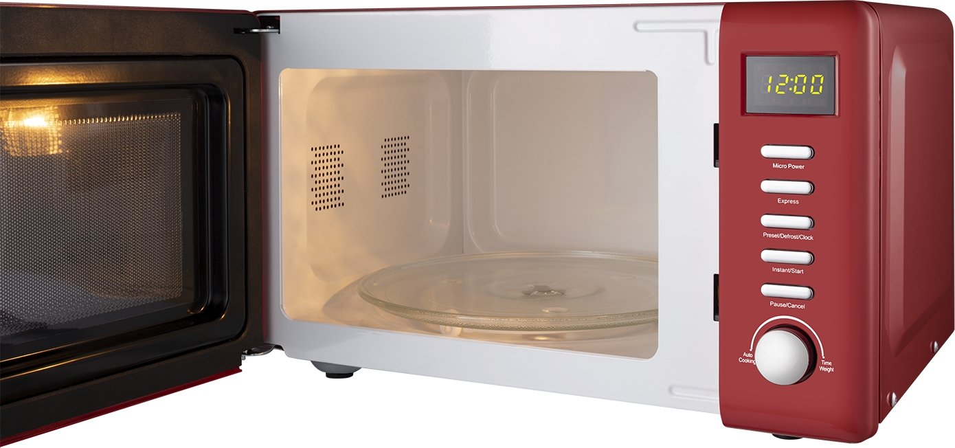 800W Retro Microwave | More Colours Available | MOC20200B