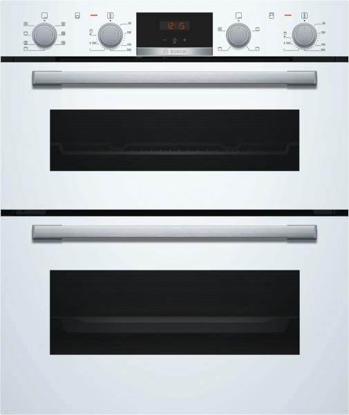 Built-Under Double Oven, 3D HotAir | White | NBS533BW0B
