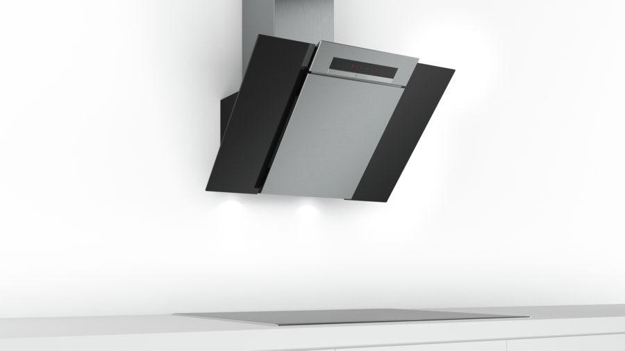 80cm Angled Glass Design Extractor Hood | DWK87BM60B