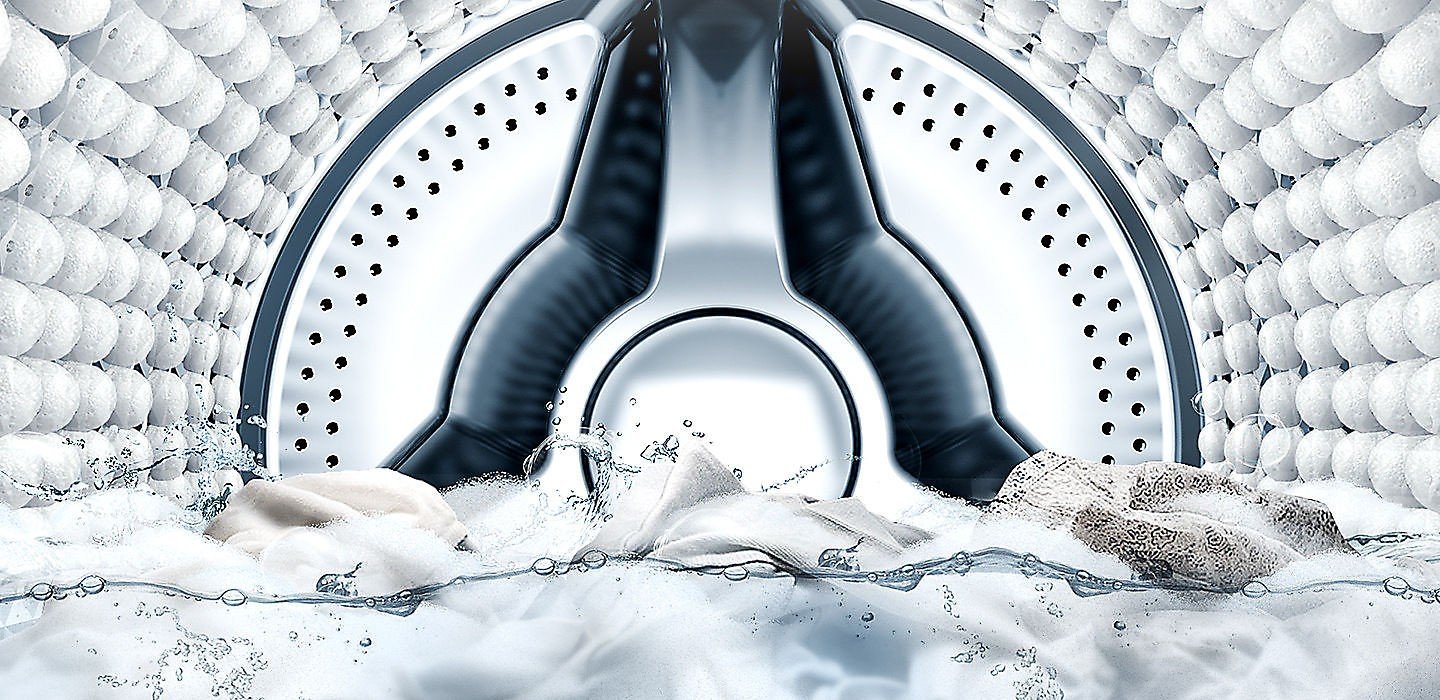 Ecobubble Smart Washing Machine, 8kg, 1400rpm | Graphite | WW80J5555FX