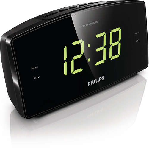 Clock Radio with Large Digit Display | AJ3400/05