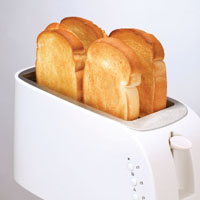 4 Slice  2 Slot Toaster | More Colours Available | 980507