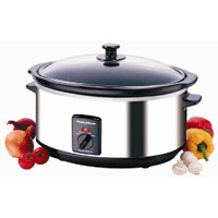 Slow Cooker, 6.5L | Stainless Steel | 48715