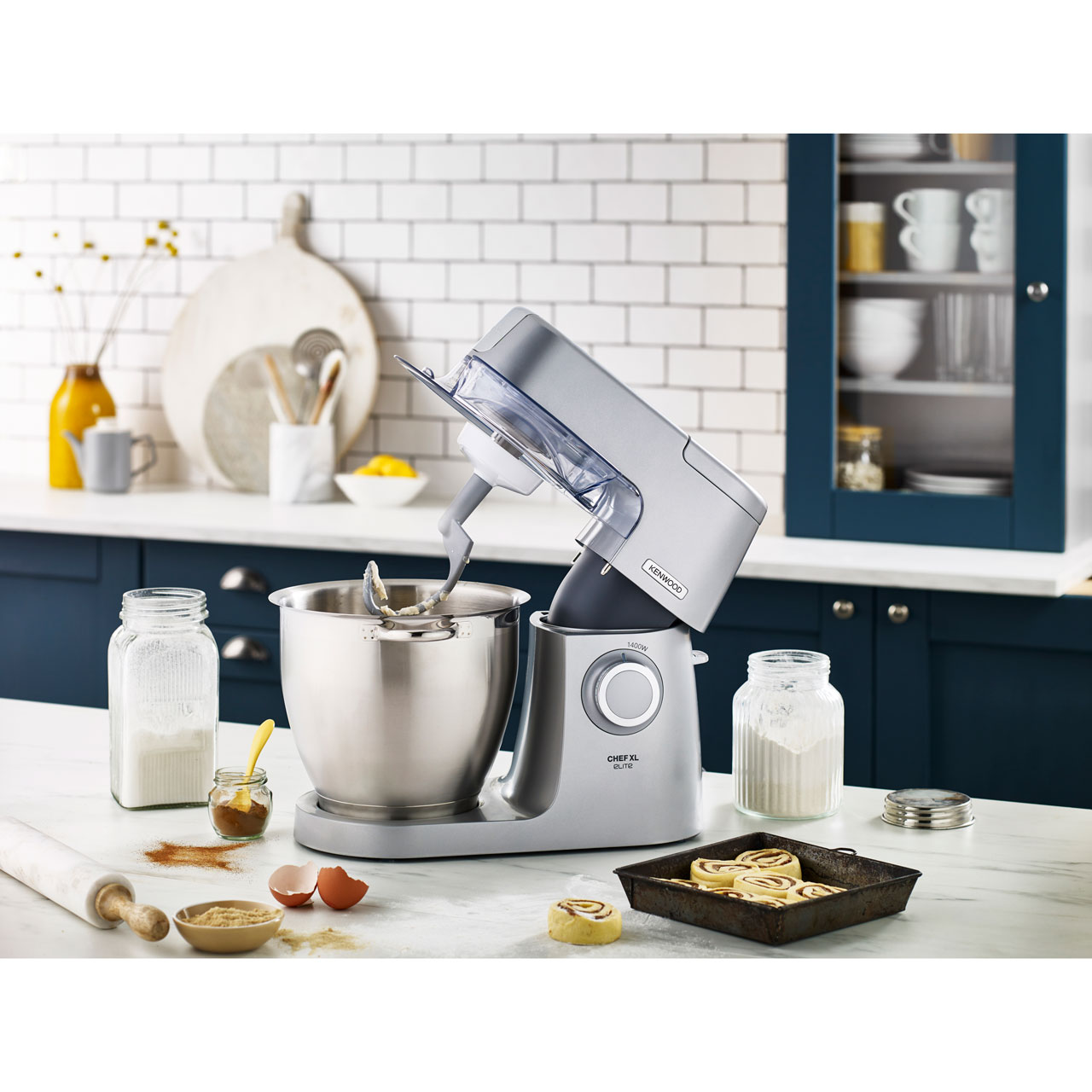 CHEF ELITE XL Stand Mixer | Silver | KVL6100S