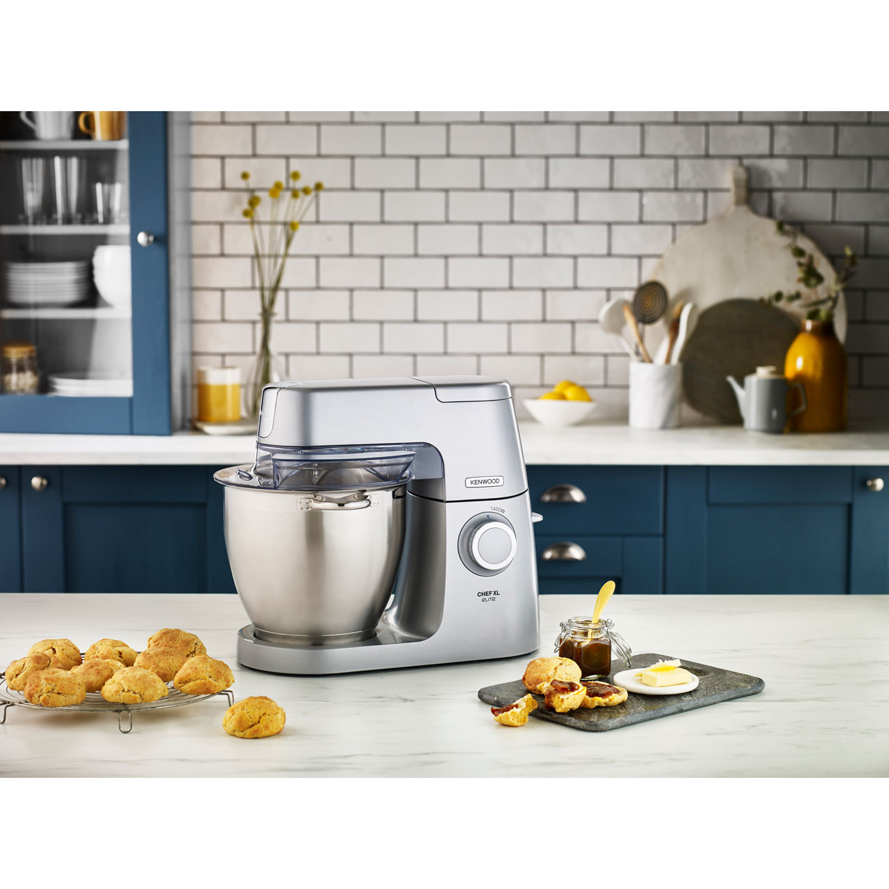 CHEF ELITE XL Stand Mixer | Silver | KVL6100S