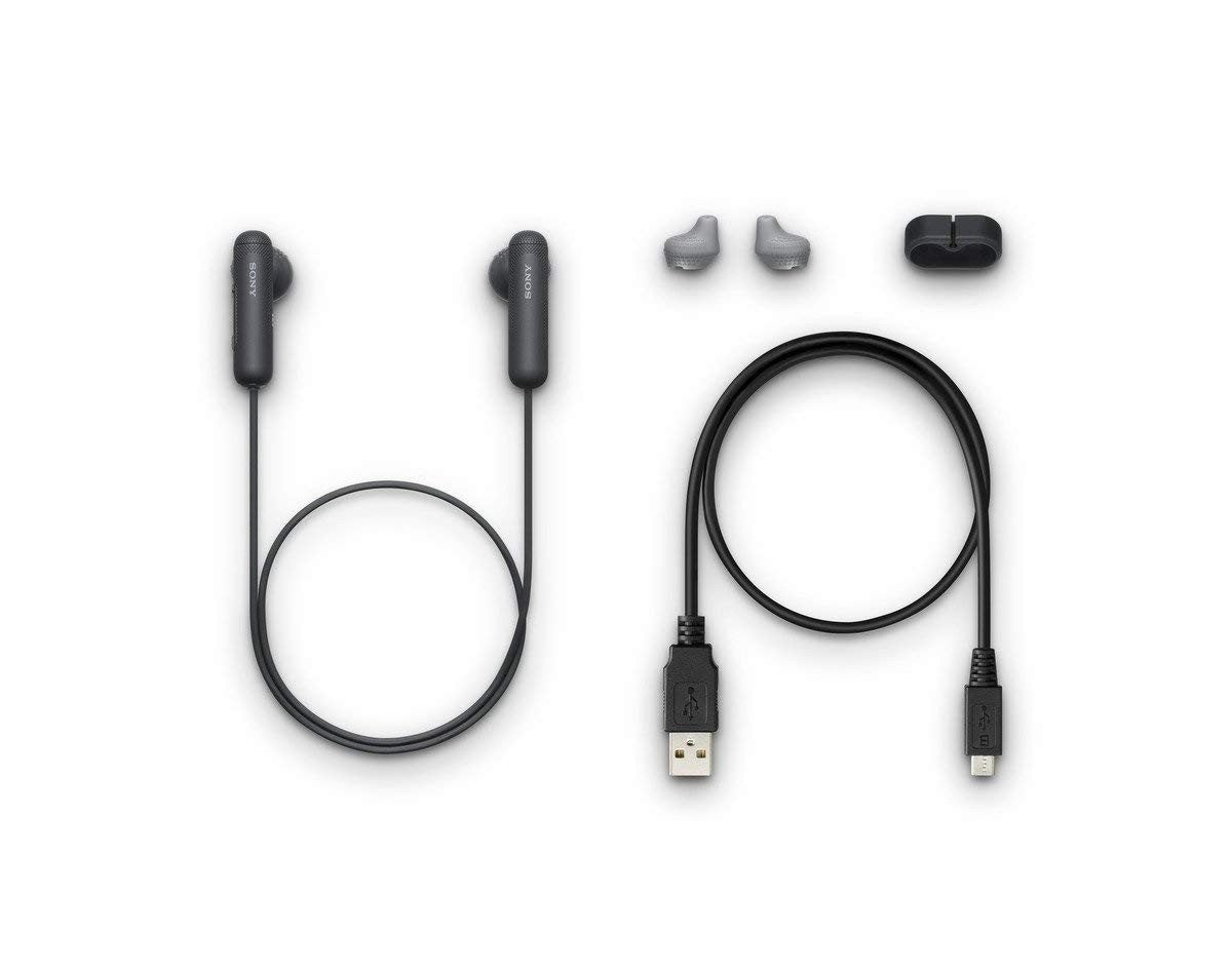 In-Ear Sport Wireless Bluetooth Headphones | Black | WI-SP500-BK