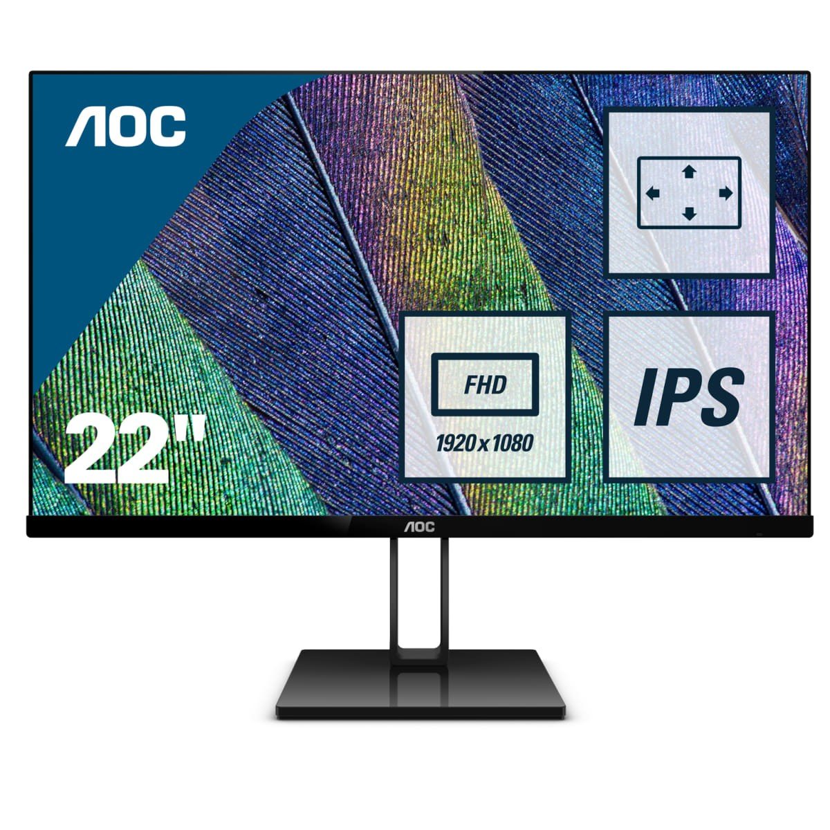 21.5" Full HD Monitor - V2 SERIES | 22V2Q