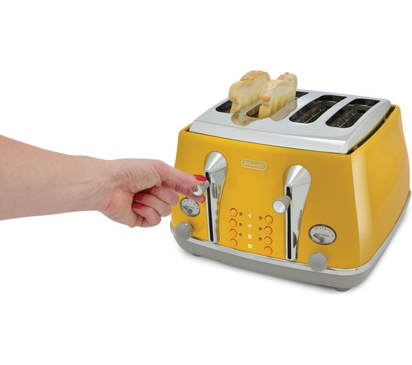 Icona Capitals 4 Slice Toaster | More Colours Available | CTOC4003.BL