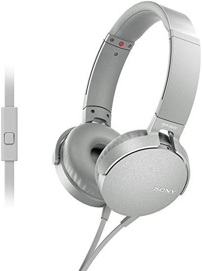 Extra Bass Headphones | White | MDR-XB550AP-W