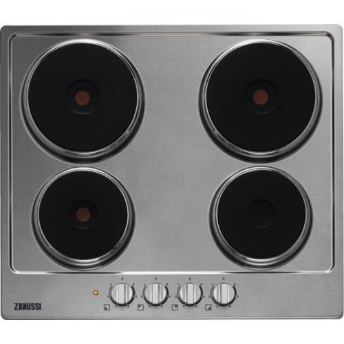 Electric Solid Plate Hob | Stainless Steel | ZEE6942FXS