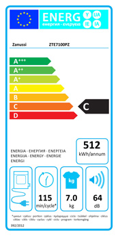 Sèche-linge ventilé 7KG | ZTE7101PZ