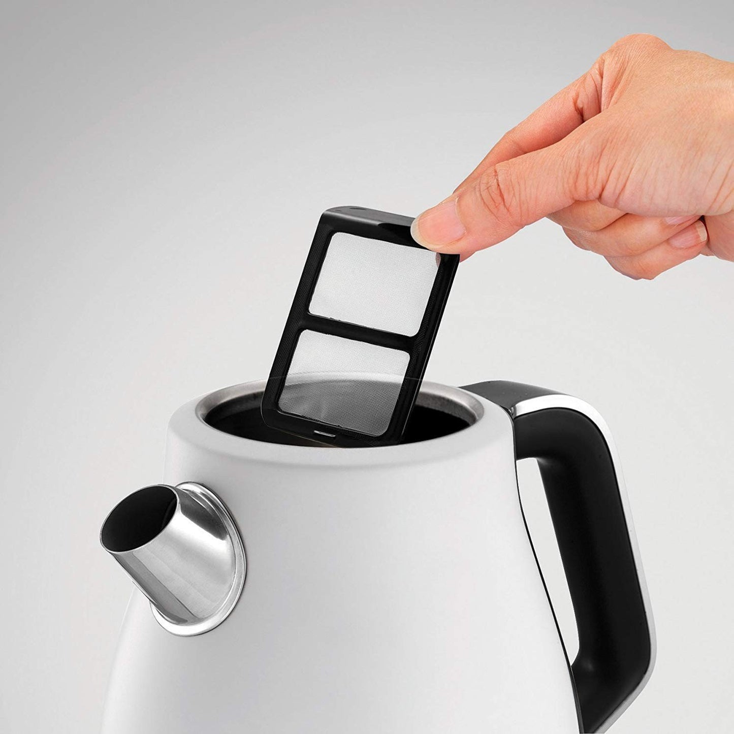 6 tasses filtre anticalcaire à ébullition rapide indicateur de niveau d'eau élément dissimulé base 360° Bouilloire rétro 'Evoke' 1,5 L | Plus de couleurs disponibles | 104414