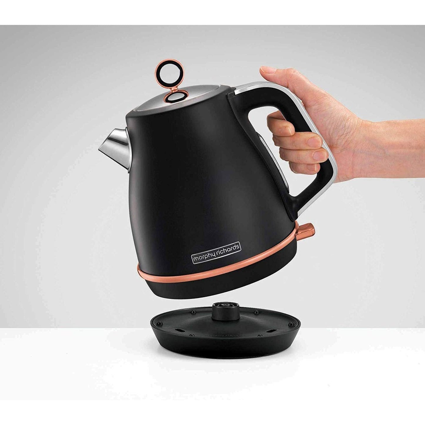 6 tasses filtre anticalcaire à ébullition rapide indicateur de niveau d'eau élément dissimulé base 360° Bouilloire rétro 'Evoke' 1,5 L | Plus de couleurs disponibles | 104414