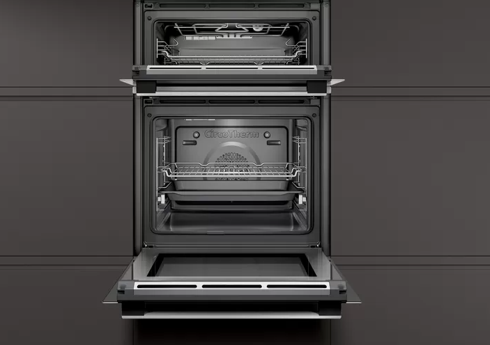 Built-In Double Oven with CircoTherm & Pyrolytic Cleaning | U2ACM7HN0B