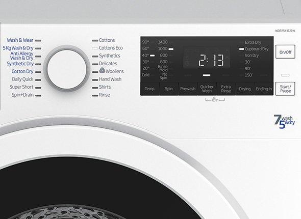 Integrated Washer Dryer | 7kg / 5kg | 1400rpm | WDIK754121