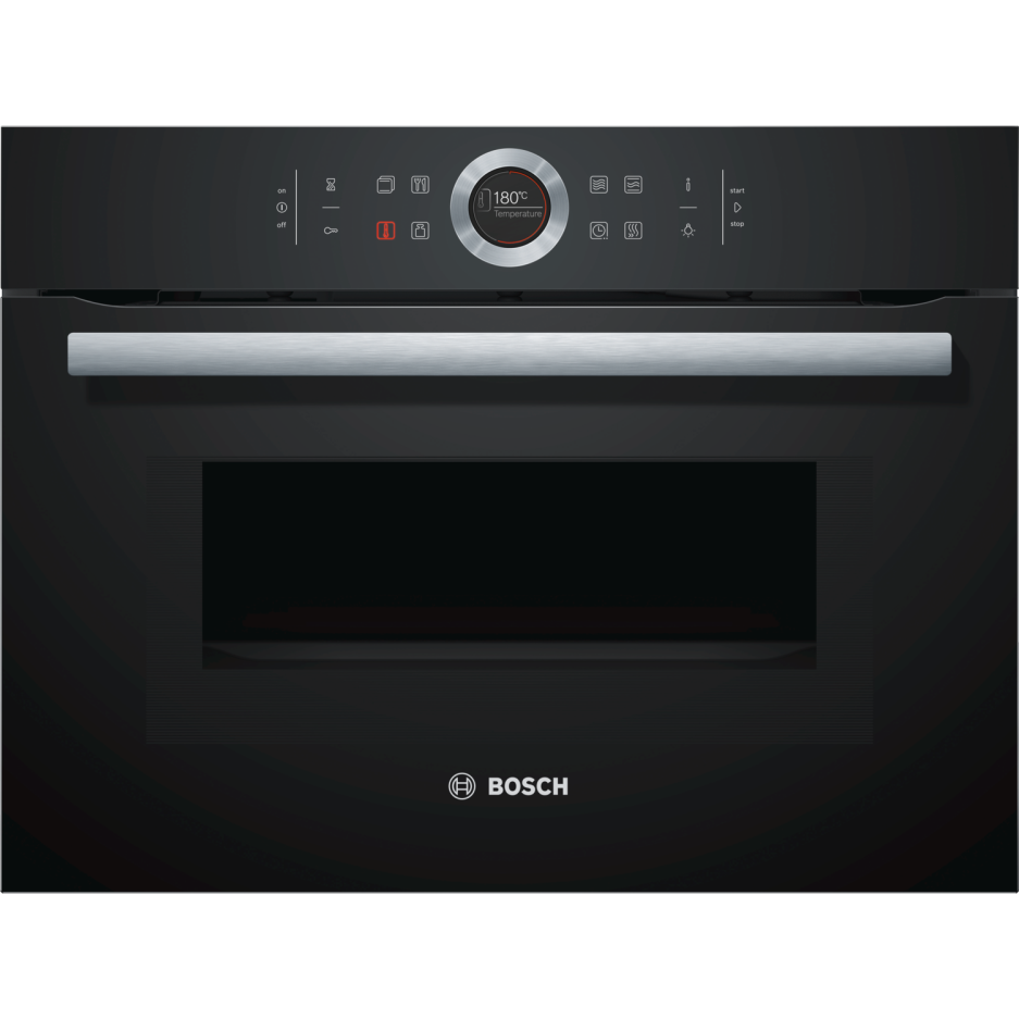 Built-in Compact Oven with Microwave | Black | CMG633BB1B