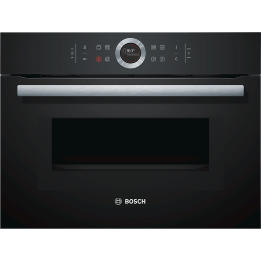 Built-in Compact Oven with Microwave | Black | CMG633BB1B
