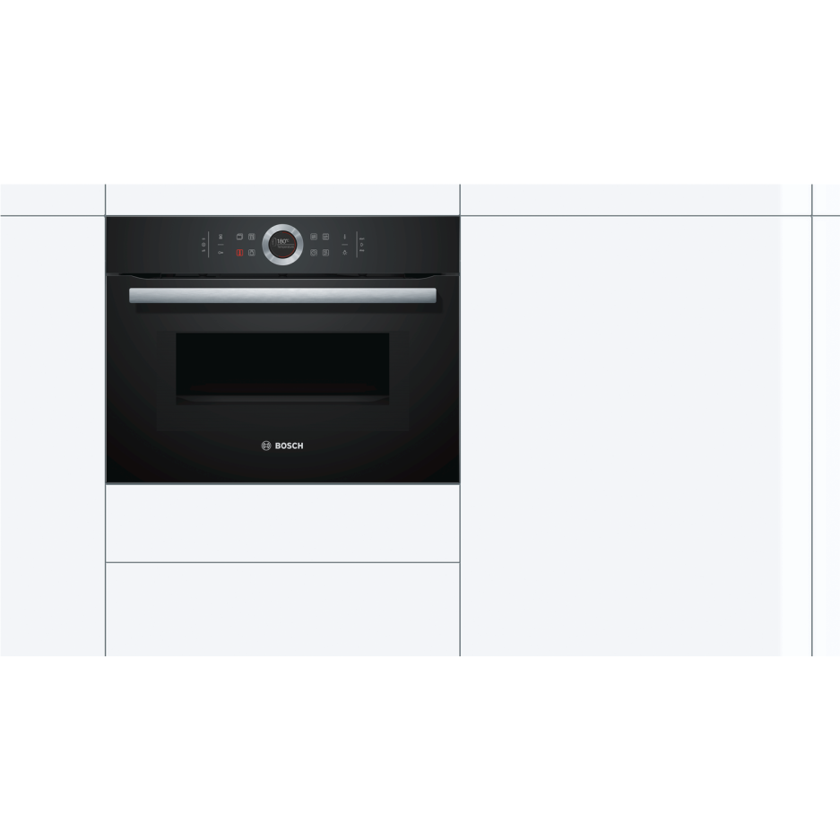 Built-in Compact Oven with Microwave | Black | CMG633BB1B