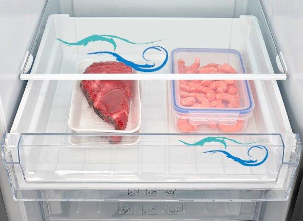 Tall Larder Fridge, 185cm (H) in Stainless Steel | LRP1685X