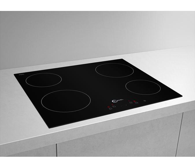 60cm Built-In Electric Ceramic Hob in Black | FLH67C