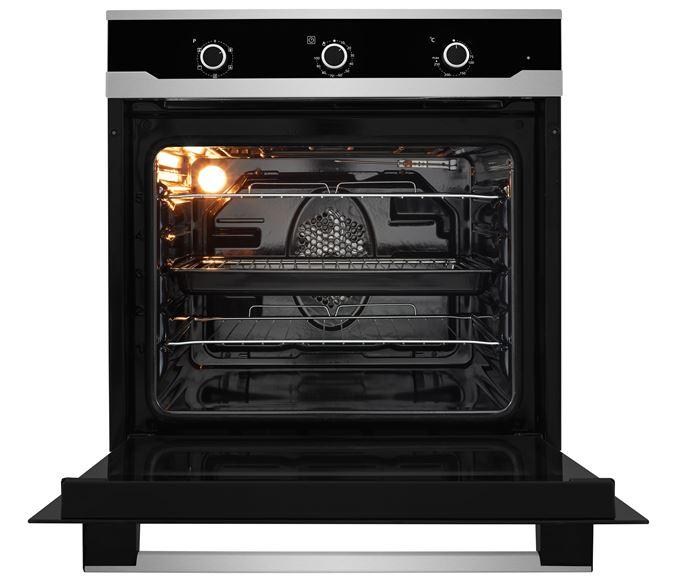 60cm Built-In Fan Oven in Stainless Steel | FLS62FX