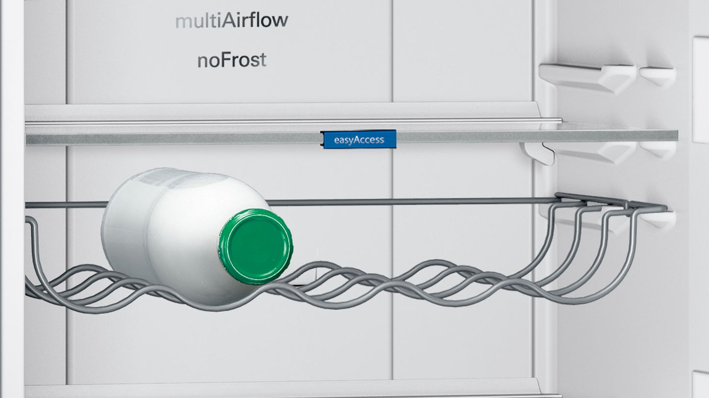 Réfrigérateur-congélateur iQ500 187 cm (H) | Acier inoxydable | KG36NHI32