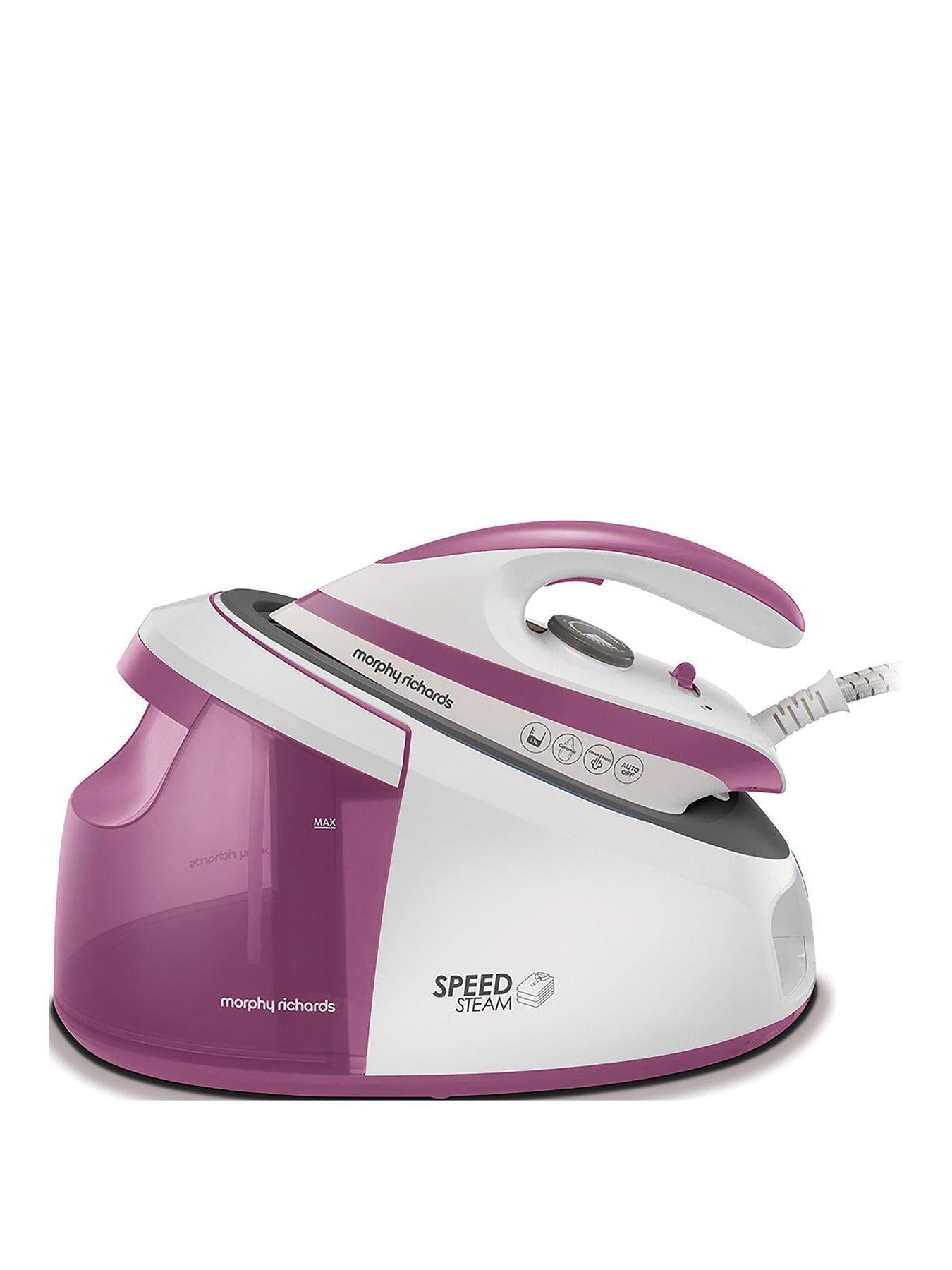 Speed Steam Generator Iron | White/Pink | 333201