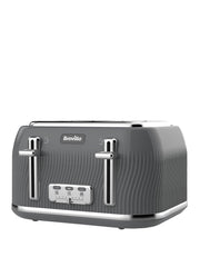 Flow 4 Slice Toaster | Storm Grey | VTT892
