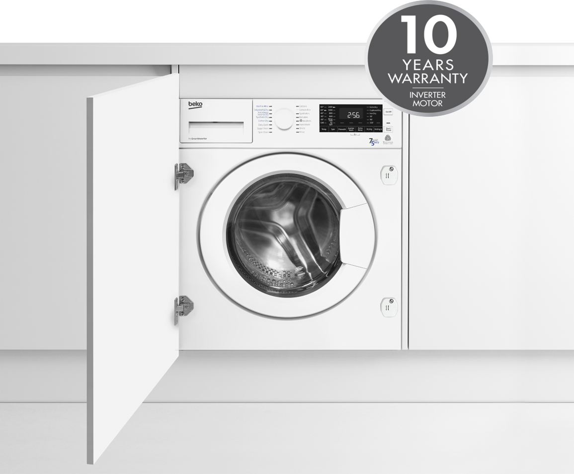 Integrated Washer Dryer 7kg / 5kg, 1400rpm | WDIR7543101