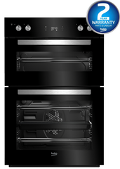 Built-in MultiFunctional Double Oven in Black | BBDM243BOC