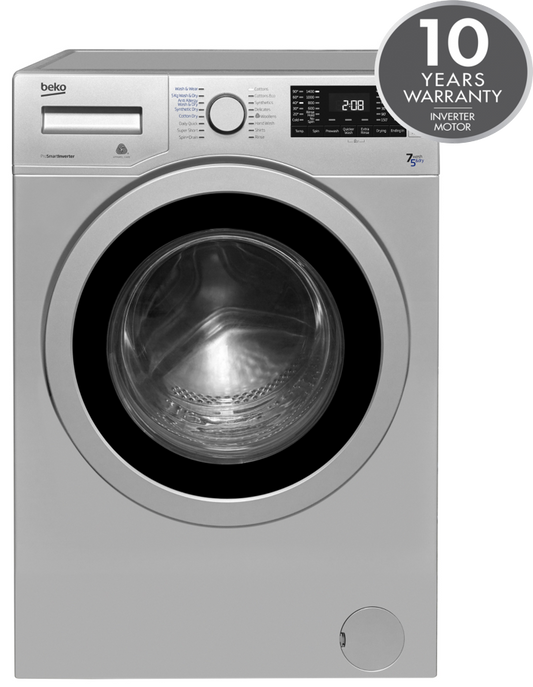 7KG / 5KG Washer Dryer in Silver | WDER7440421S | More Colour Options