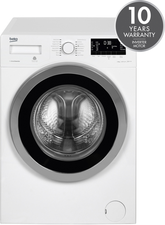 9kg, 1600rpm Washing Machine in White | WB963446W | More Colour Options