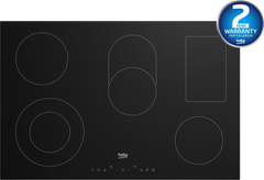80cm Built-In Electric Ceramic Hob in Black | HIC85402T