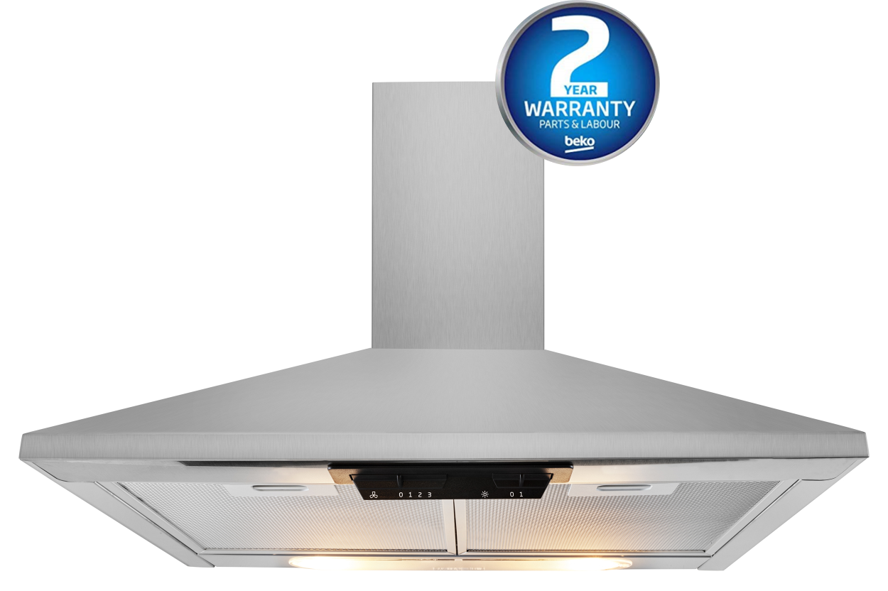 60cm Integrated Chimney Cooker Hood in S/Steel | HCP61310X