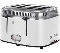 4 Slice Retro Toaster | Arctic White | 21694