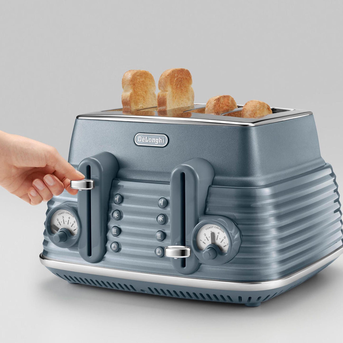 Scolpito Toaster | More Colours Available | CTZS4003.BK