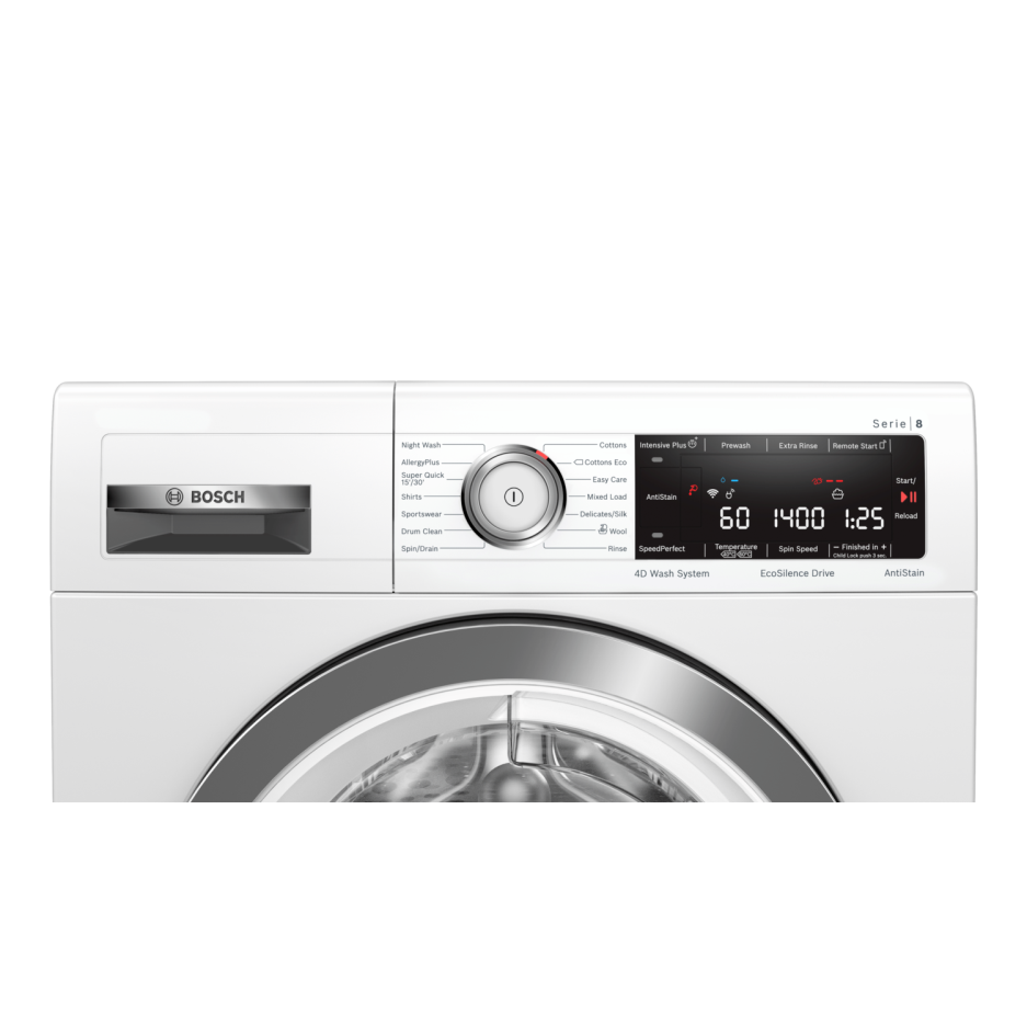 9 kg, 1400 rpm, Homeconnect, Washing Machine | WAV28MH9GB