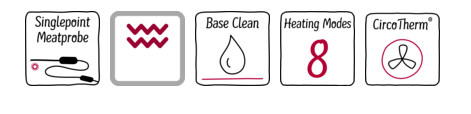 Slide&amp;Hide à four simple intégré avec CircoTherm et MeatProbe | B4ACM5HN0B 