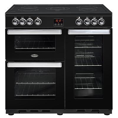 90cm Electric 'Cookcentre Range' | Black |  90EBLK