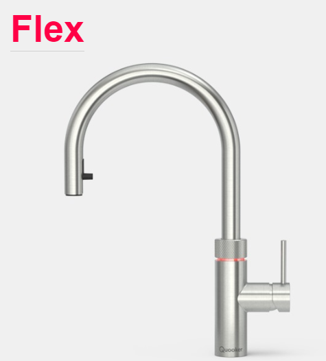 Pro3 Flex Tap In Chrome - 3L Boiling Tap | 3XCHR