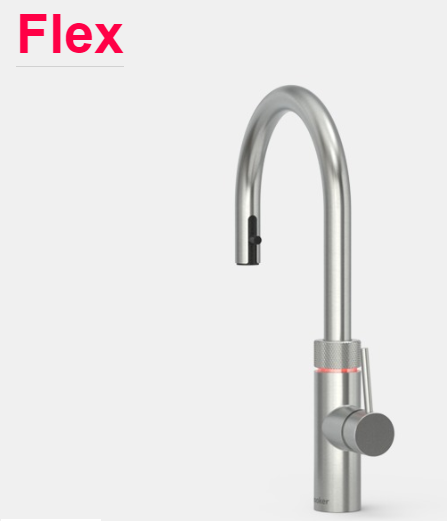 Pro3 Flex Tap In Chrome - 3L Boiling Tap | 3XCHR