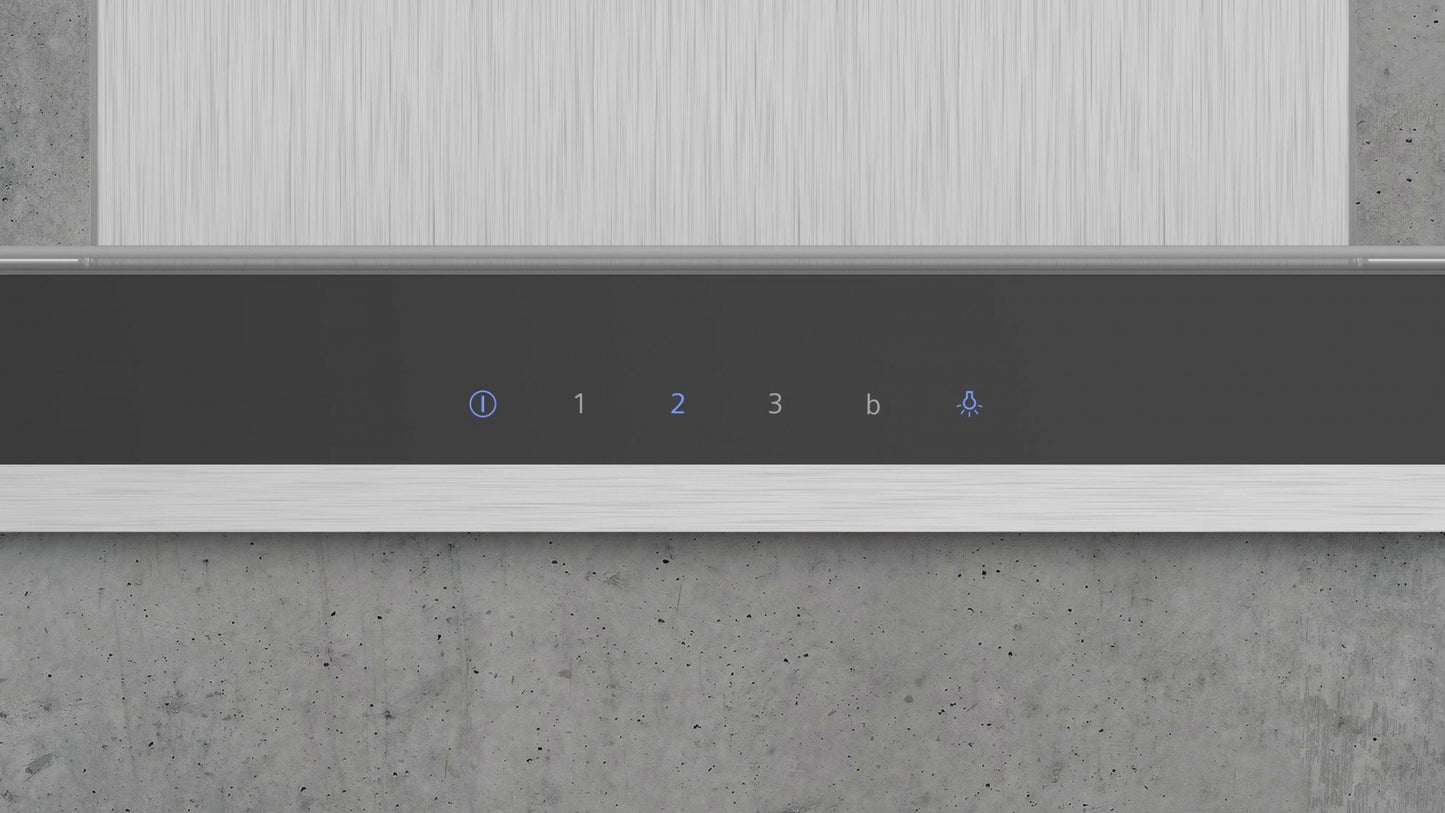 iQ300 60cm Straight Glass Design Chimney Hood | LC67GHM50B