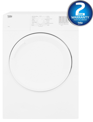 8KG Vented Tumble Dryer | White | DTGV8000W