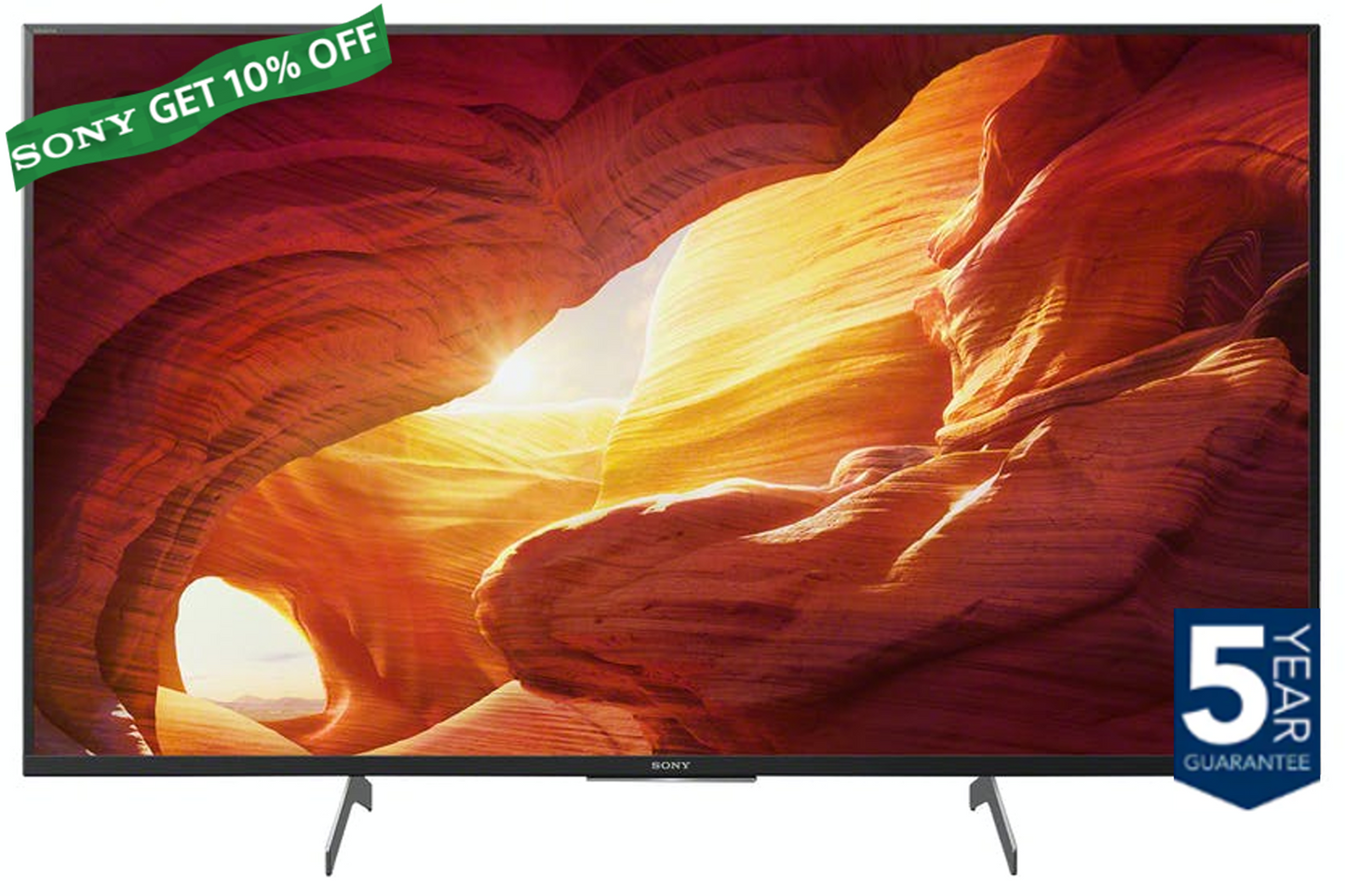 43" 4K UHD HDR Smart Android TV | KD43XH8505BU | + *10% OFF THIS TV*